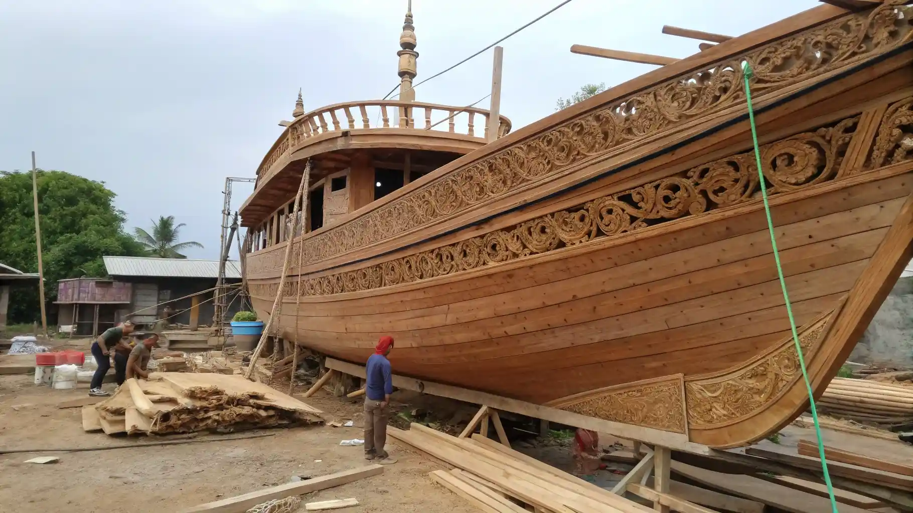 Custom Wooden Ships | Bulukumba Boat Builder