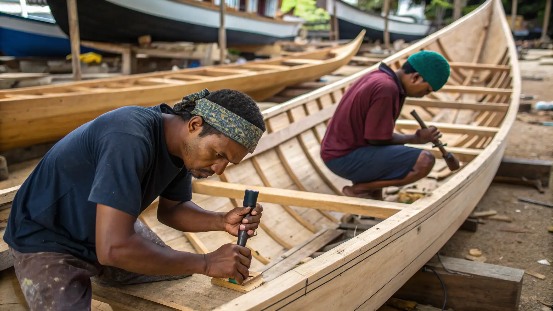 Phinisi Boat Builders In Bulukumba