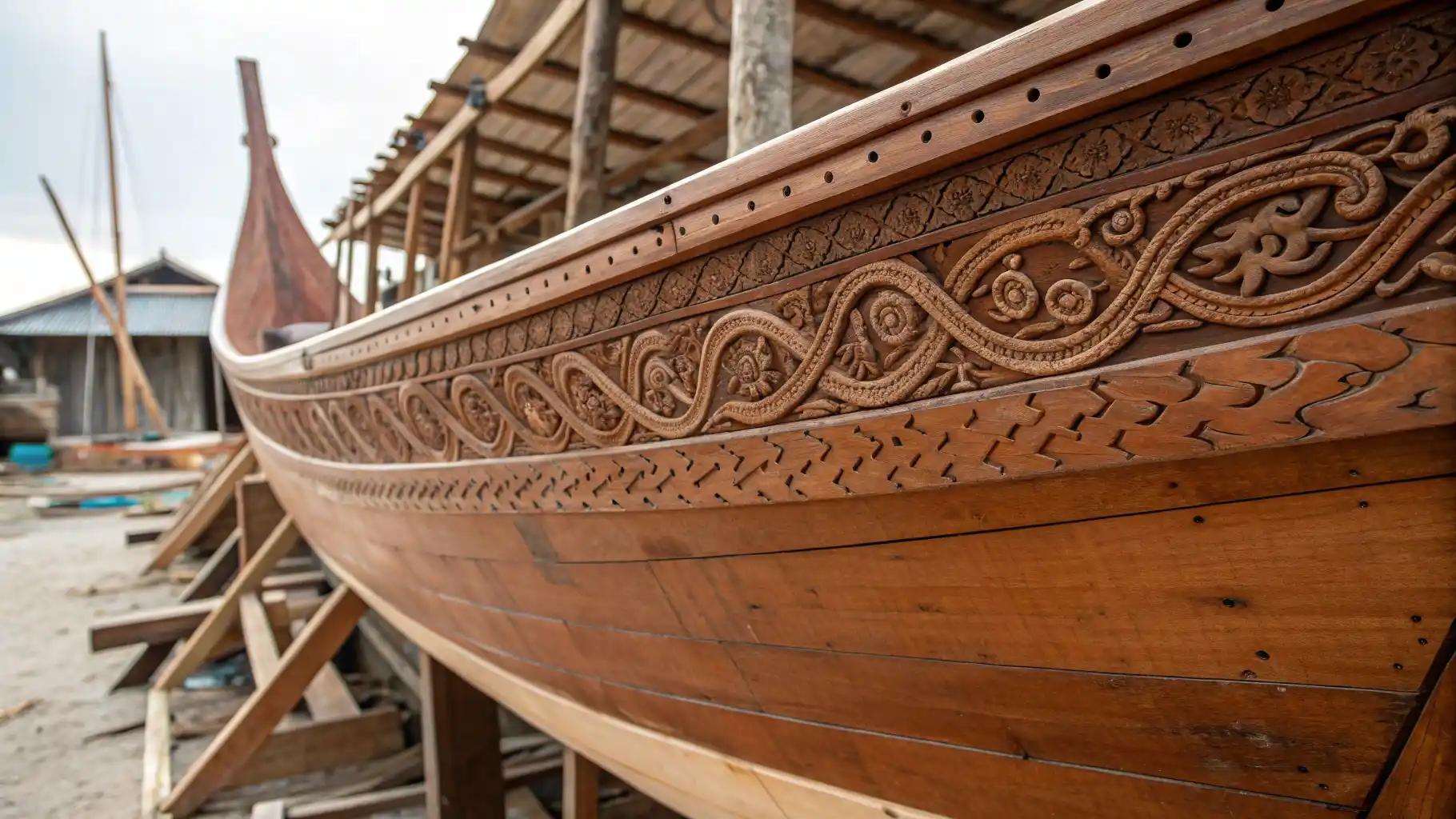 Customs Builder ornamen Phinisi | Bulukumba Boat Builder
